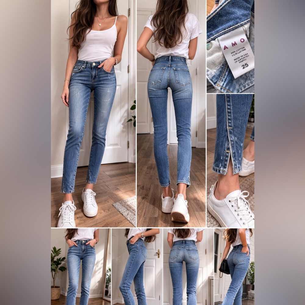 AMO Denim Skinny Jeans – Size 25